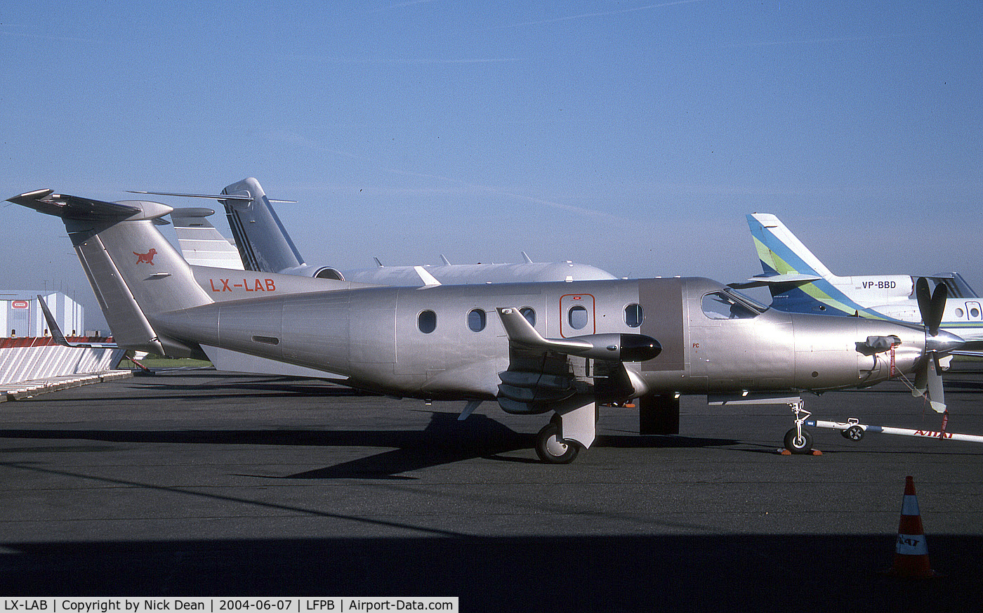 LX-LAB, 2003 Pilatus PC-12/45 C/N 531, LFPB Paris Le Bourget