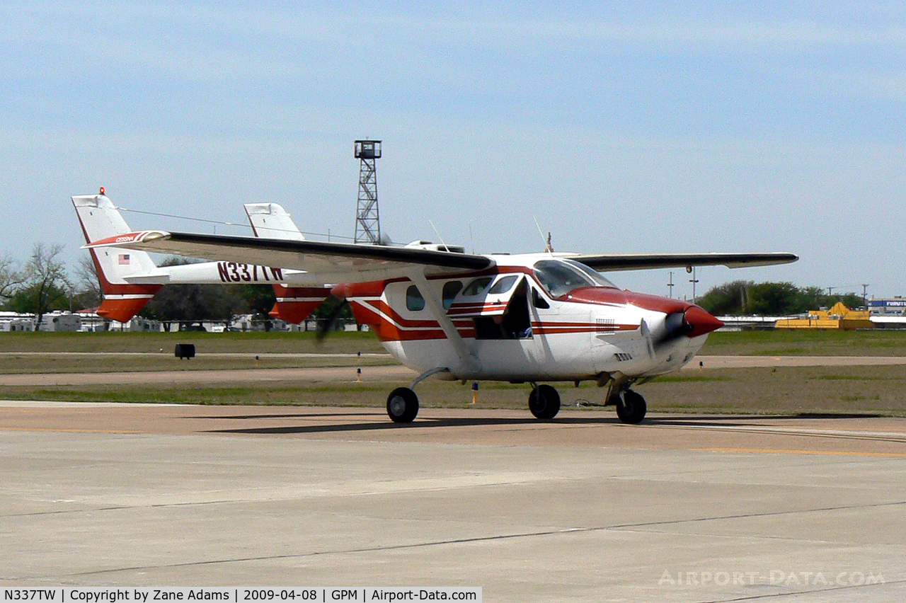 N337TW, 1977 Cessna P337H C/N P3370295, At Grand Prairie Municipal