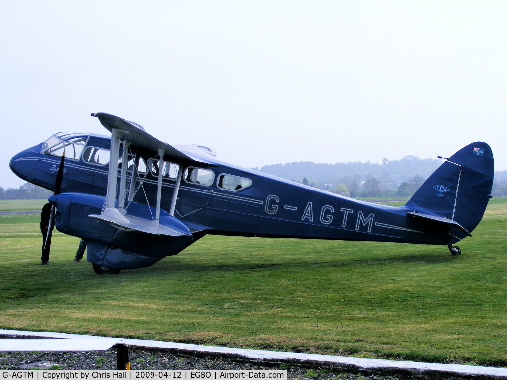 G-AGTM, 1944 De Havilland DH-89A Dominie/Dragon Rapide C/N 6746, AVIATION HERITAGE LTD, Previous ID: JY-ACL