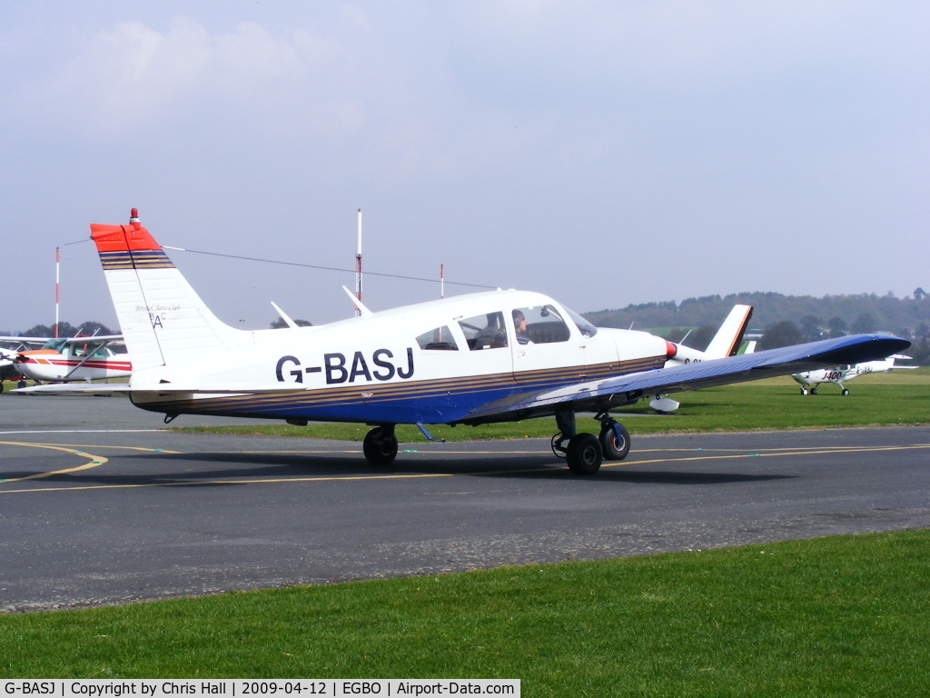 G-BASJ, 1972 Piper PA-28-180 Cherokee C/N 28-7305136, BRISTOL AERO CLUB