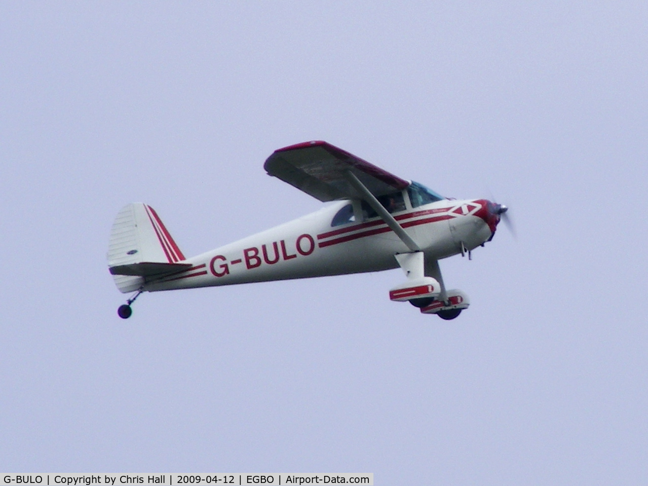 G-BULO, 1946 Luscombe 8F Silvaire C/N 4216, privately owned