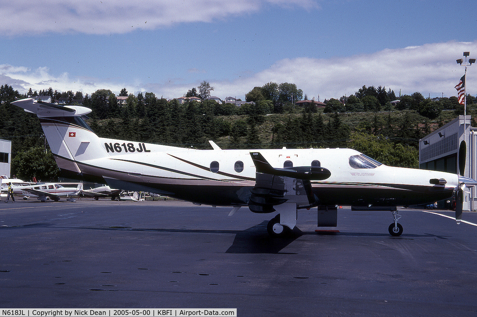 N618JL, 2005 Pilatus PC-12/45 C/N 618, KBFI
