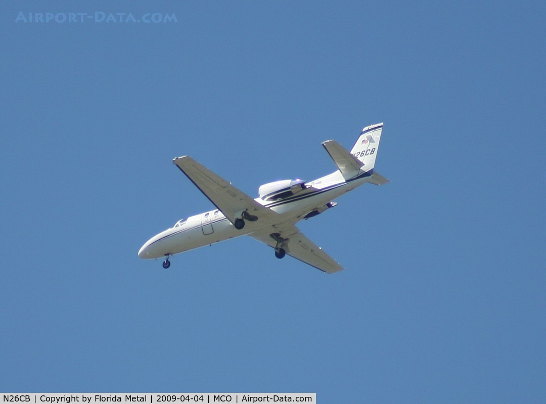N26CB, 2001 Cessna 550 Citation C/N 550-1001, Cessna 550