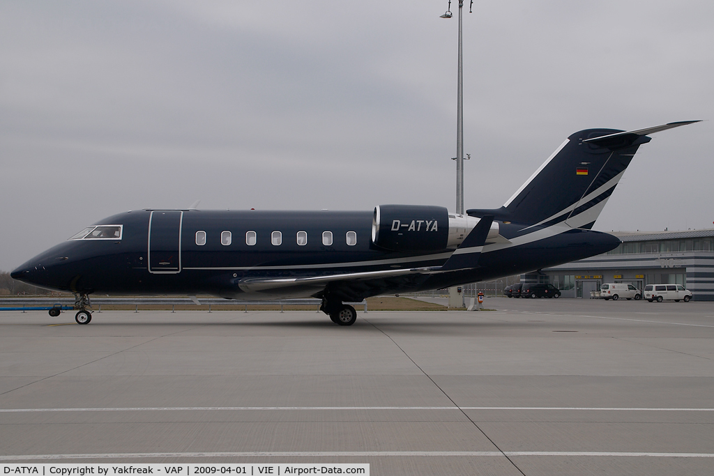 D-ATYA, 2008 Bombardier Challenger 605 (CL-600-2B16) C/N 5756, CL600 Challenger