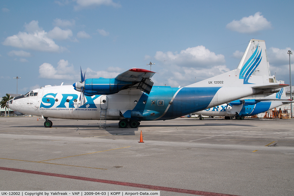 UK-12002, Antonov An-12BP C/N 402002, SRX Antonov 12