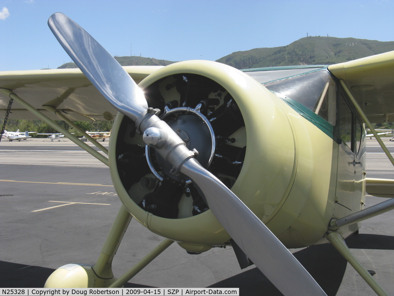N25328, 1940 Fairchild 24W-40 C/N W40-114, 1940 Fairchild 24W-40, Warner Super Scarab 165 165 Hp/175 Hp for takeoff radial upgrade from original 145 Hp, smooth cowled engine and chromed prop