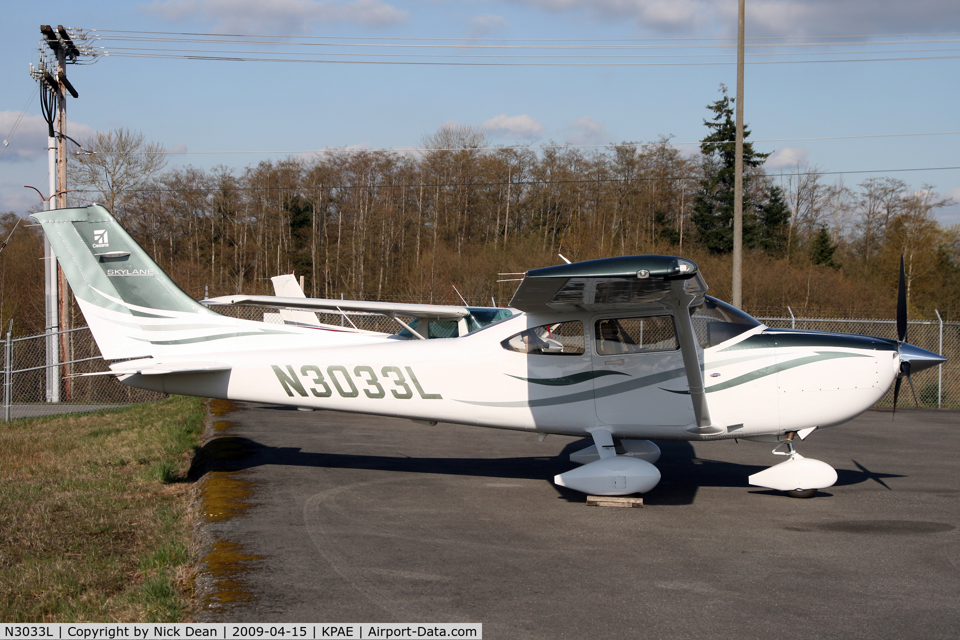 N3033L, 2008 Cessna 182T Skylane C/N 18282109, KPAE