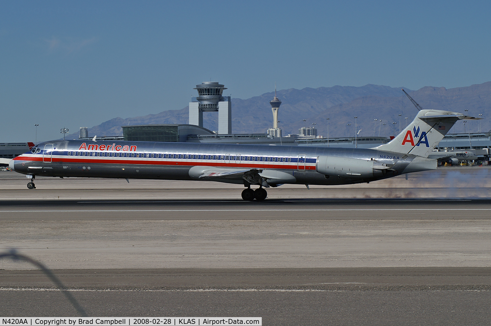 N420AA, 1986 McDonnell Douglas MD-82 (DC-9-82) C/N 49332, American Airlines / 1986 McDonnell Douglas DC-9-82(MD-82)