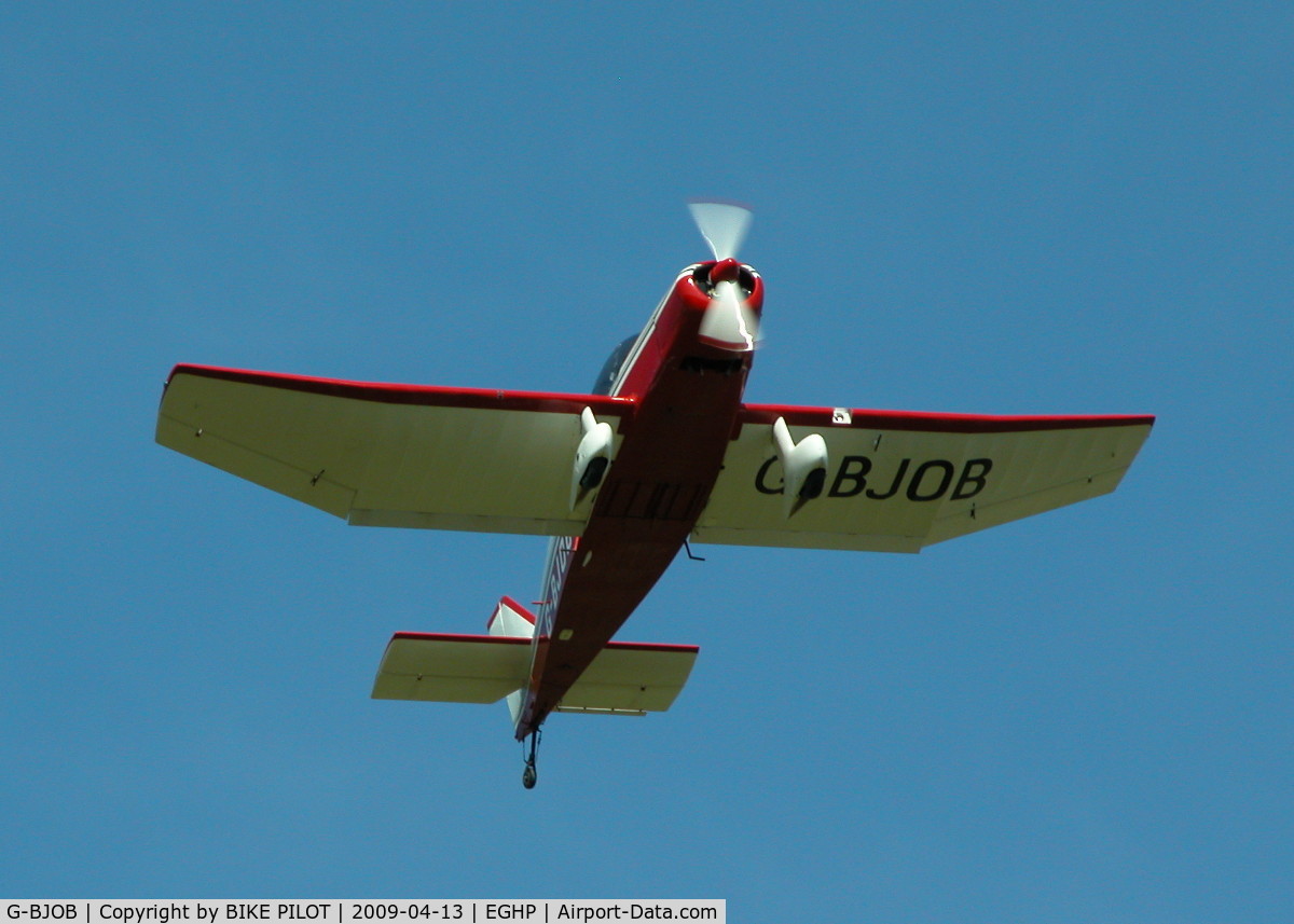 G-BJOB, 1964 SAN Jodel D-140C Mousquetaire III C/N 118, CLIMB OUT FROM RWY 21