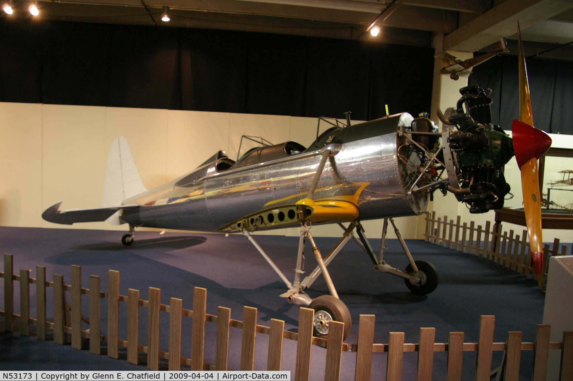 N53173, 1942 Ryan Aeronautical ST3KR C/N 2149, PT-22 41-20940 at the Science Museum of Oklahoma in Oklahoma City