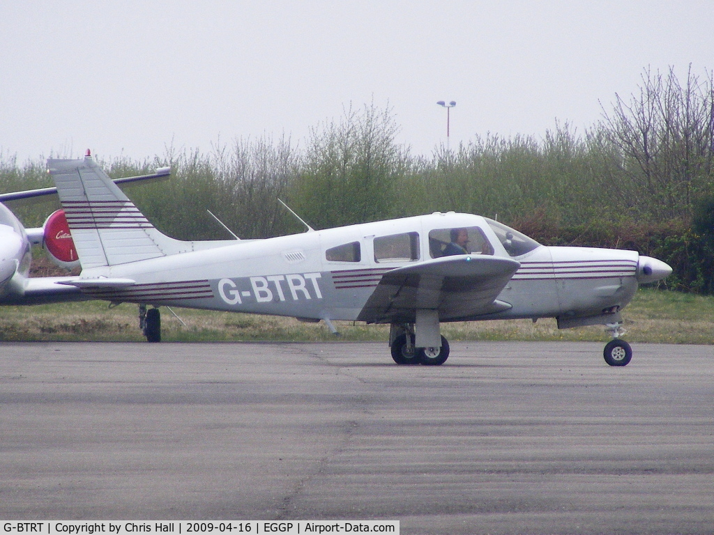 G-BTRT, 1975 Piper PA-28R-200 Cherokee Arrow C/N 28R-7535270, Previous ID: N1189X
