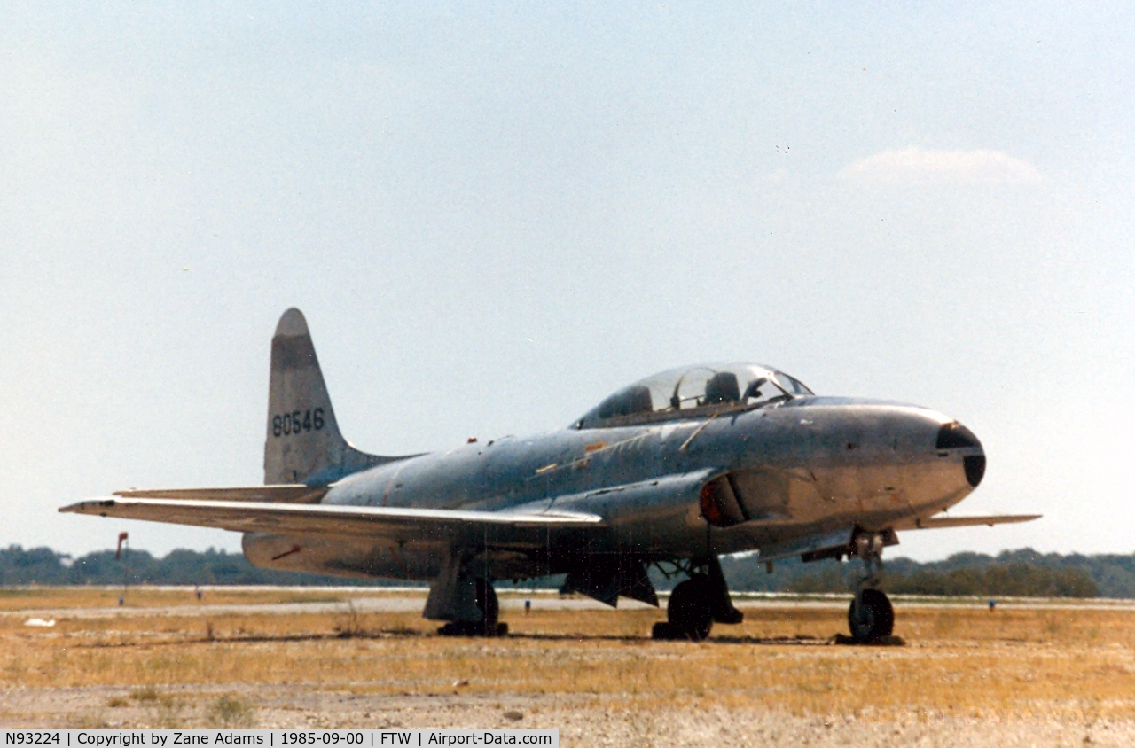 N93224, 1958 Lockheed T-33A Shooting Star C/N 58-0546, At Meacham Field
