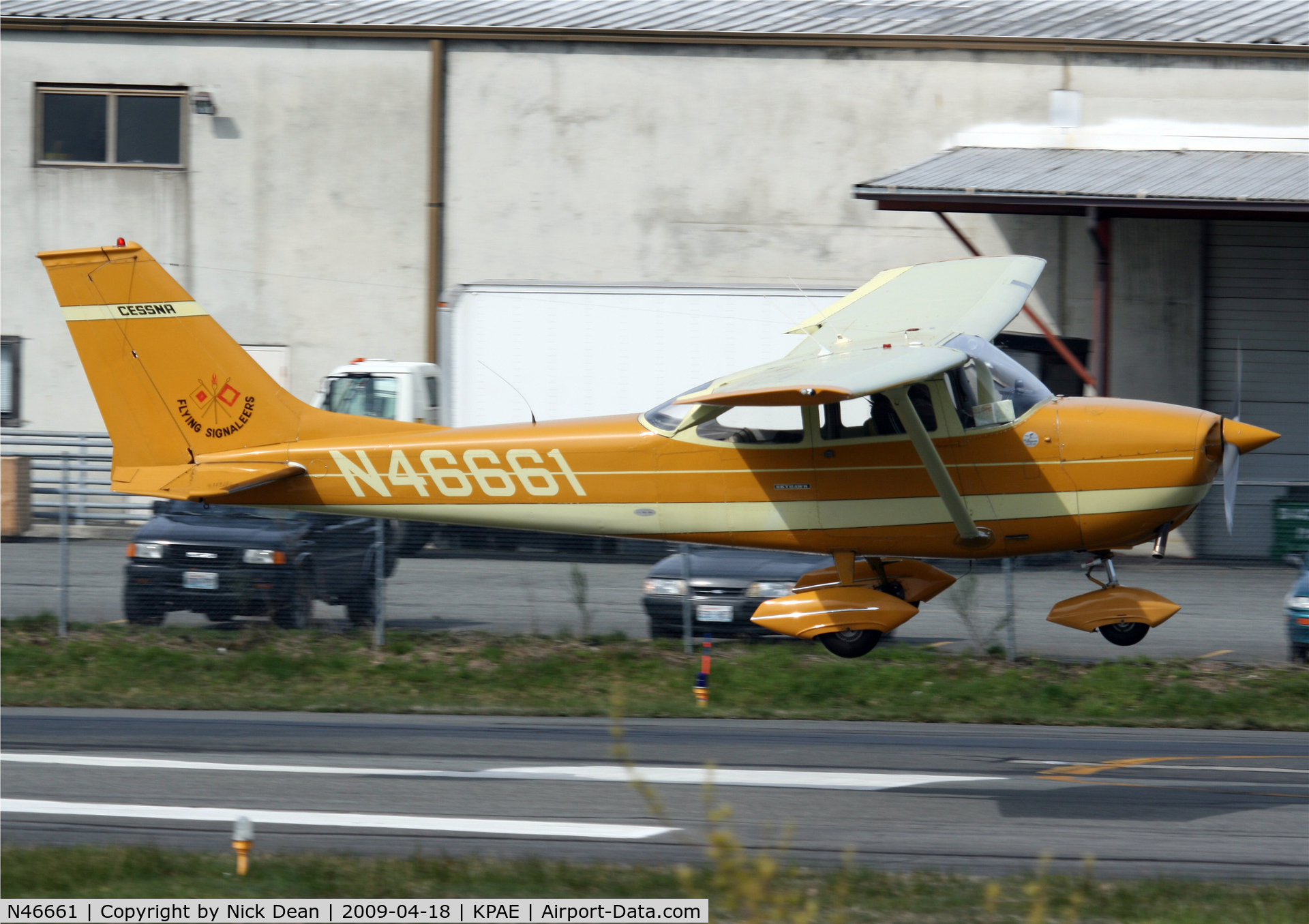 N46661, 1968 Cessna 172K Skyhawk C/N 17257418, KPAE