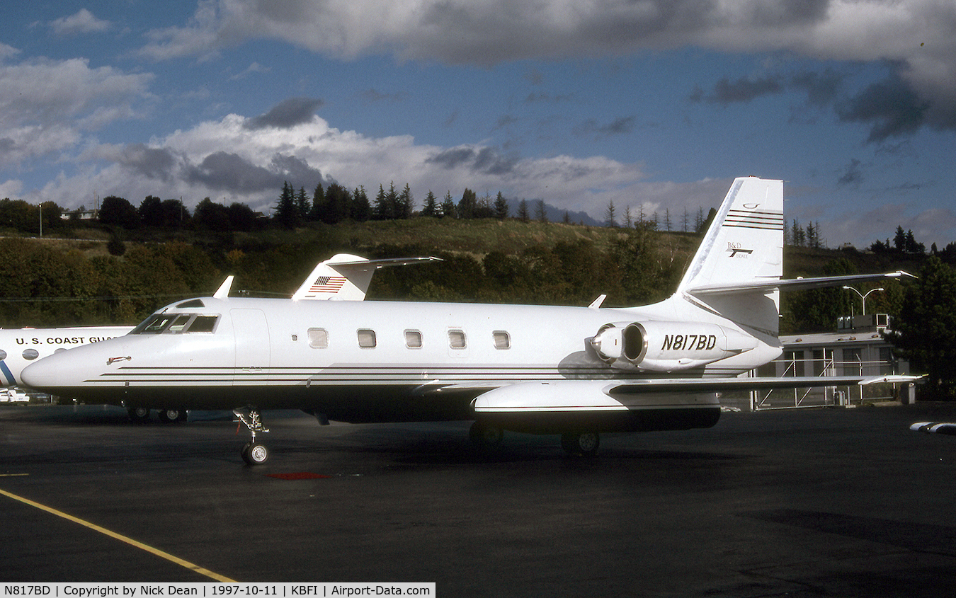 N817BD, 1966 Lockheed L-1329 JetStar 731 C/N 5083, KBFI