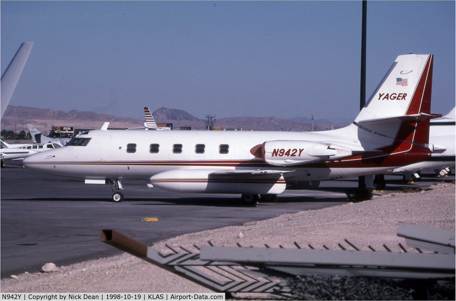 N942Y, 1966 Lockheed L-1329 Jetstar C/N 5098, KLAS