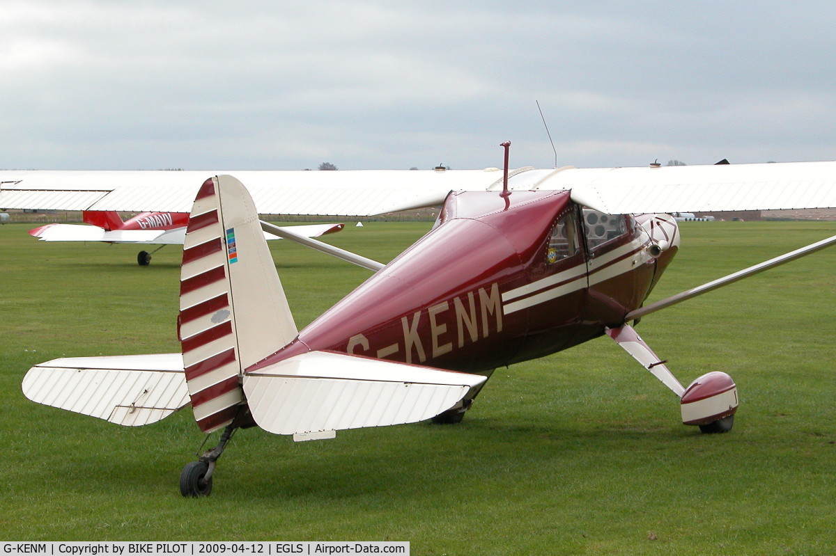 G-KENM, 1946 Luscombe 8E Silvaire C/N 2908, VERY NICELY TURNED OUT LUSCOMBE