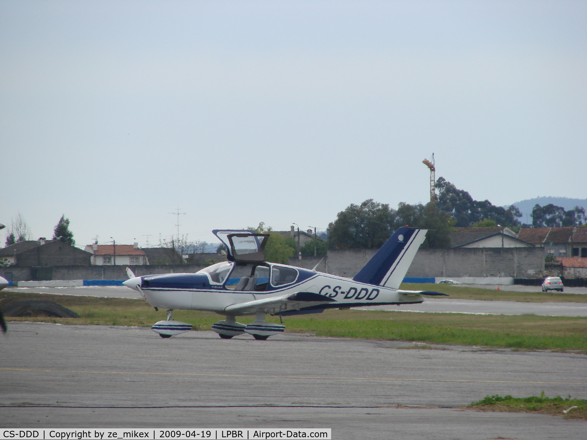 CS-DDD, Socata TB-10 C/N 350, Parked at its homebase,Braga,Portugal