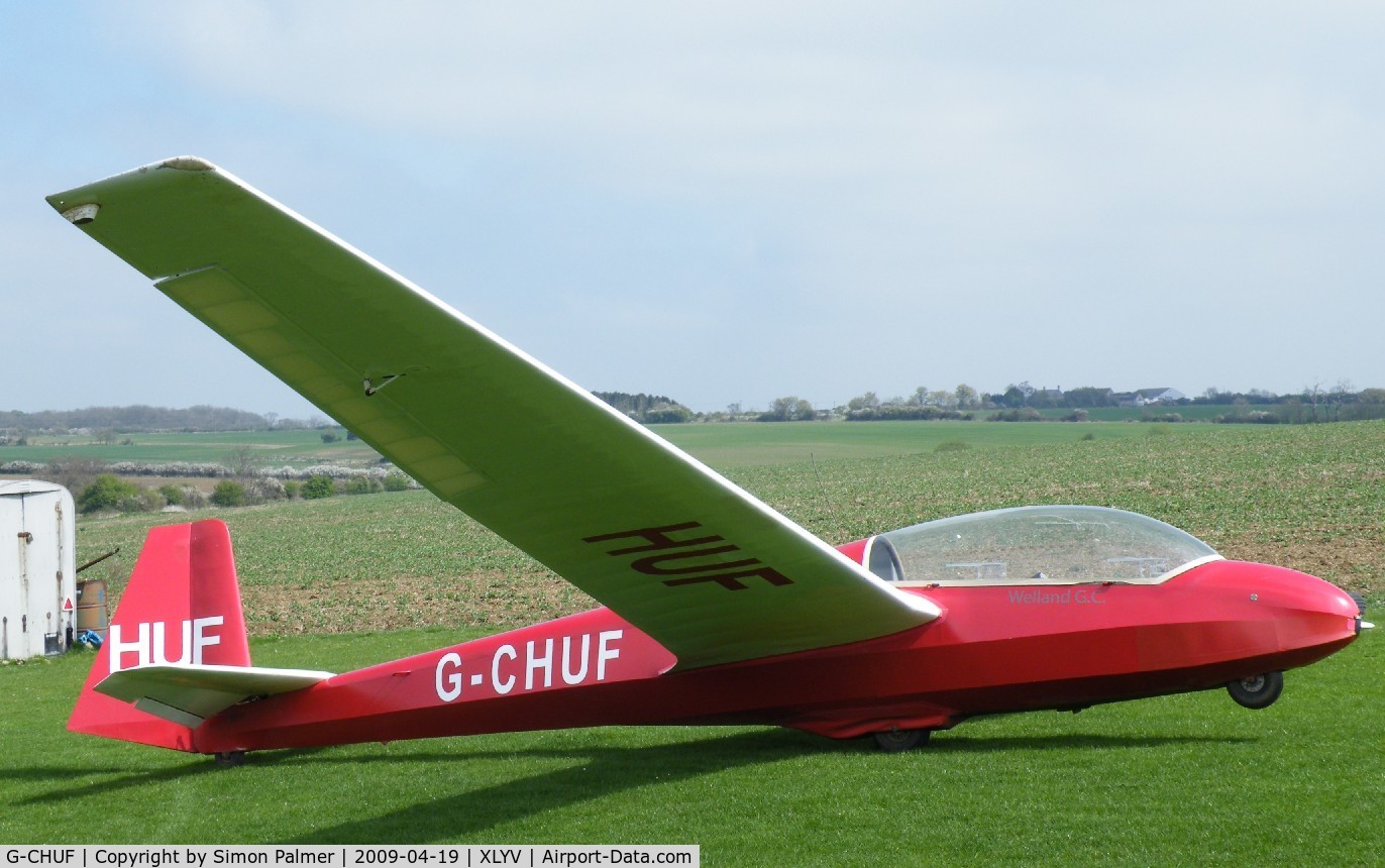 G-CHUF, 1968 Schleicher ASK-13 C/N 13109, Alexander Schleicher AS-K 13 at Lyveden