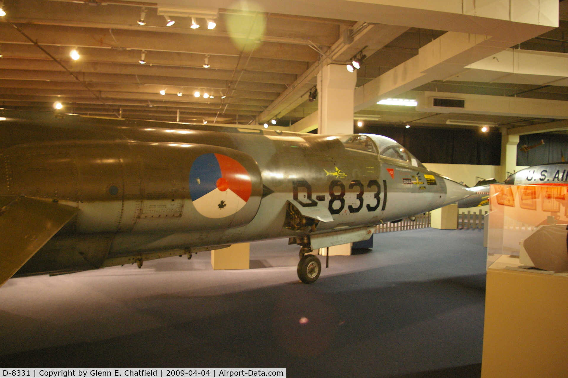 D-8331, Lockheed F-104G Starfighter C/N 683-8331, Displayed at the Science Museum of Oklahoma, Oklahoma City