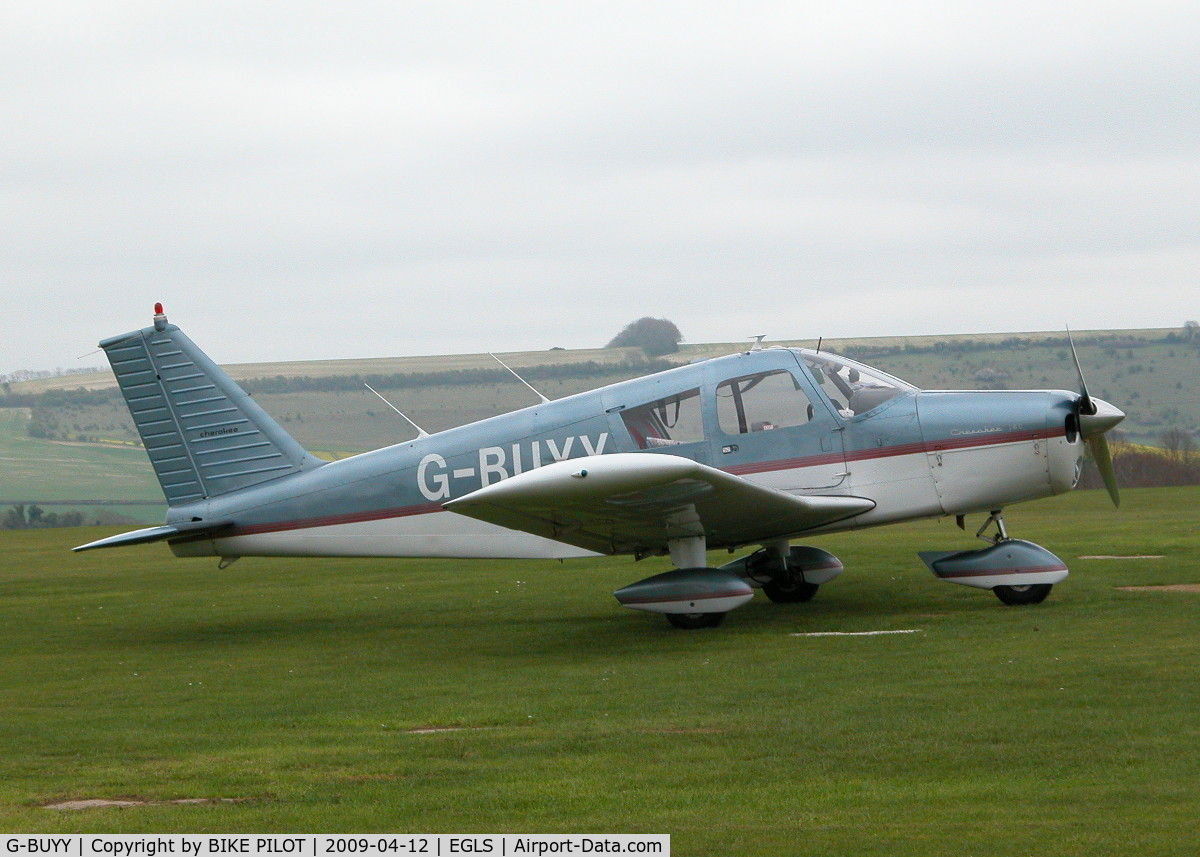 G-BUYY, 1963 Piper PA-28-180 Cherokee C/N 28-1028, VISITING CHEROKEE