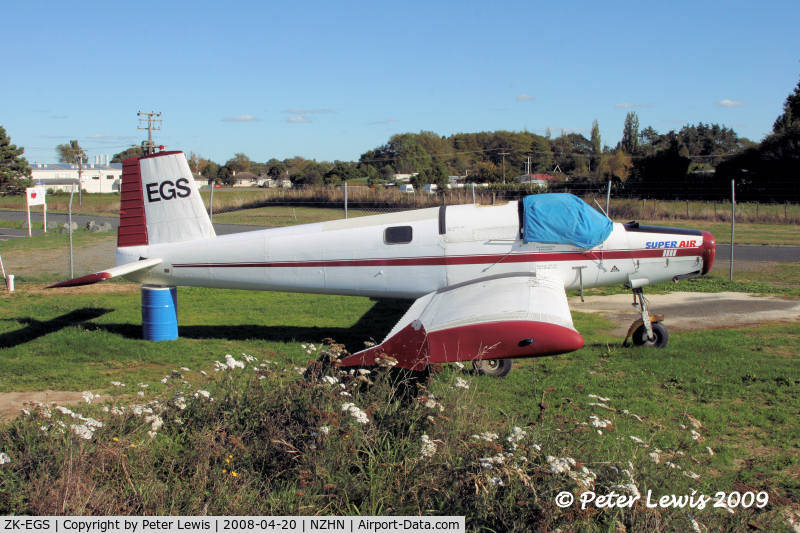 ZK-EGS, NZ Aerospace FU24-950 C/N 241, Super Air Ltd., Hamilton