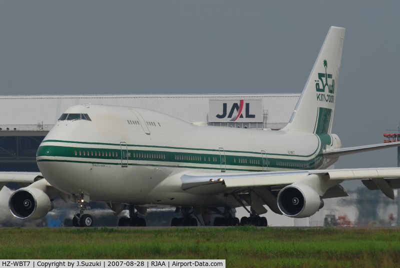 HZ-WBT7, 1992 Boeing 747-4J6 C/N 25880, Kingdom Holding - Flight Department