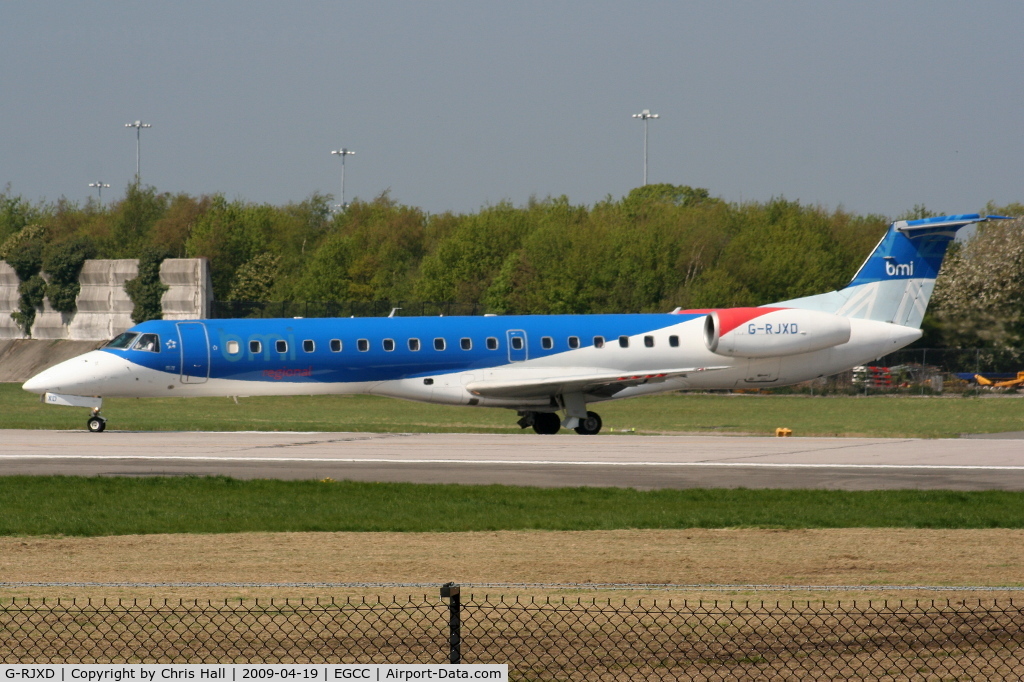 G-RJXD, 2000 Embraer EMB-145EP (ERJ-145EP) C/N 145207, BMI Regional