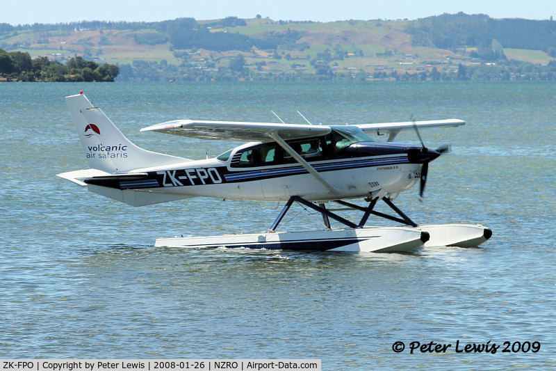 ZK-FPO, Cessna U206G Stationair C/N U20605772, Volcanic Air Safaris Ltd., Rotorua