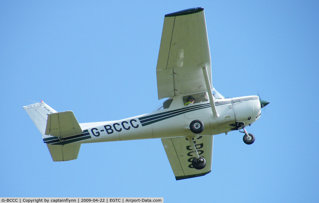 G-BCCC, 1974 Reims F150L C/N 1041, Billins Air Services C150 circuit training at Cranfield.