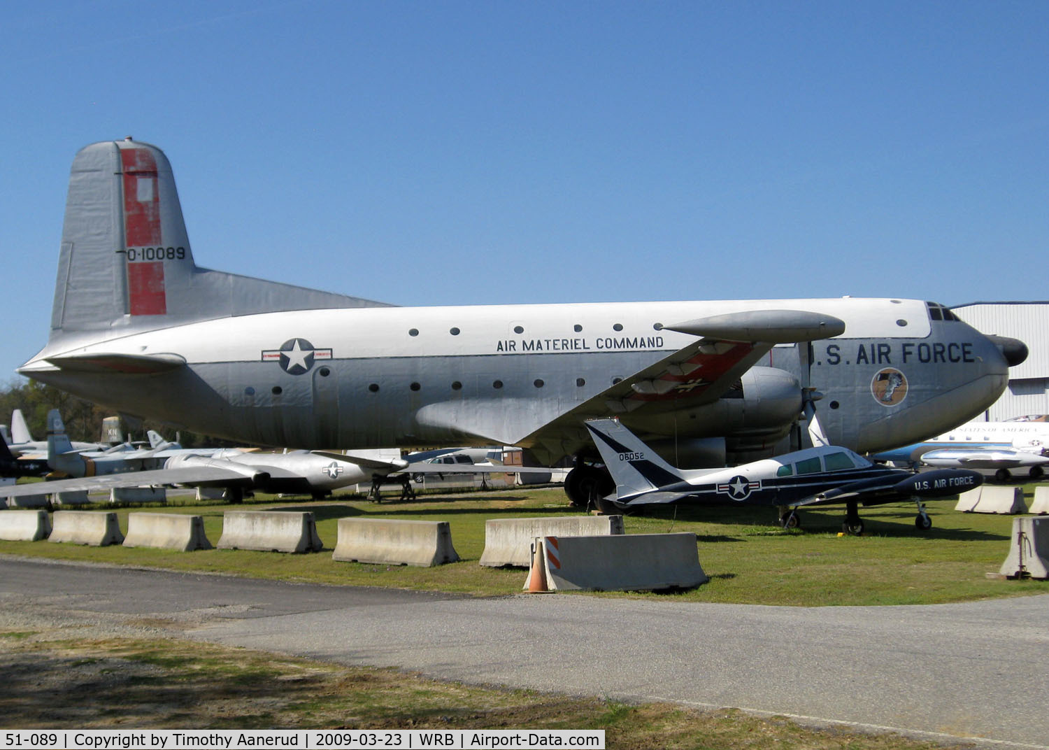51-089, Douglas C-124C Globemaster II C/N 43423, Museum of Aviation, Robins AFB
