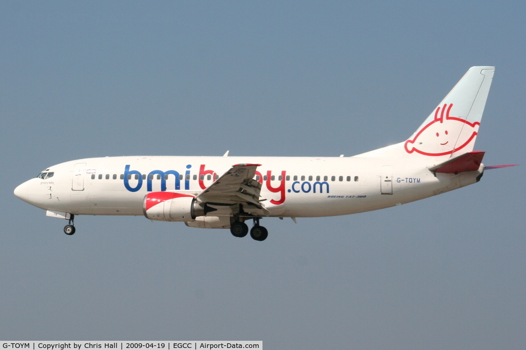 G-TOYM, 1998 Boeing 737-36Q C/N 29141, BMI Baby