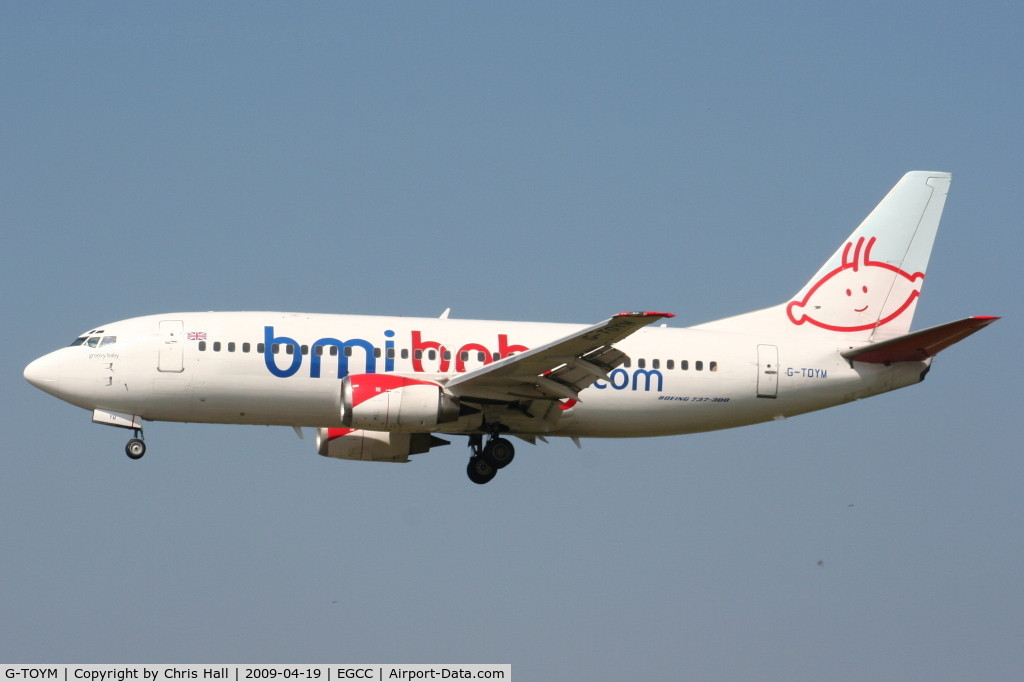 G-TOYM, 1998 Boeing 737-36Q C/N 29141, BMI Baby