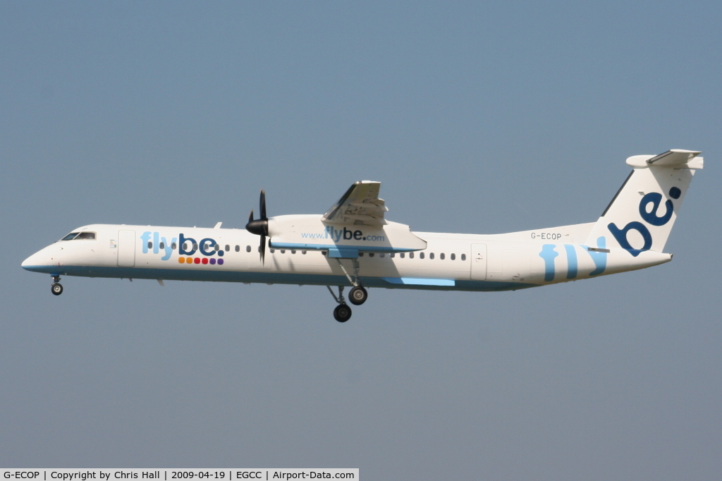 G-ECOP, 2009 De Havilland Canada DHC-8-402Q Dash 8 C/N 4242, flybe