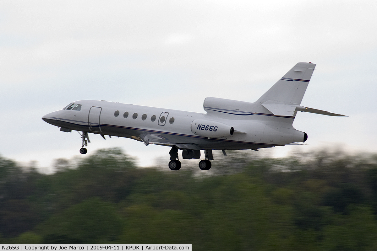 N265G, 1990 Dassault Falcon 50 C/N 214, @ PDK