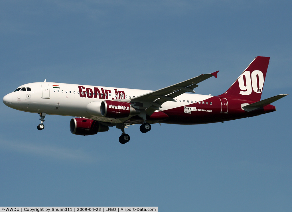 F-WWDU, 2009 Airbus A320-214 C/N 3900, C/n 3900 - New tail c/s for this aircraft