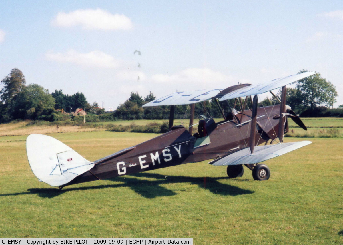 G-EMSY, 1940 De Havilland DH-82A Tiger Moth II C/N 83666, THIS TIGERMOTH IS CURRENTLY BASED AT OLD SARUM
