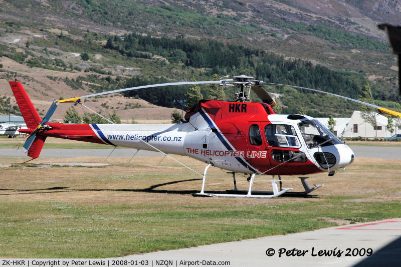 ZK-HKR, Aerospatiale AS-350D AStar Mk3 C/N 1234, The Helicopter Line Ltd., Queenstown
