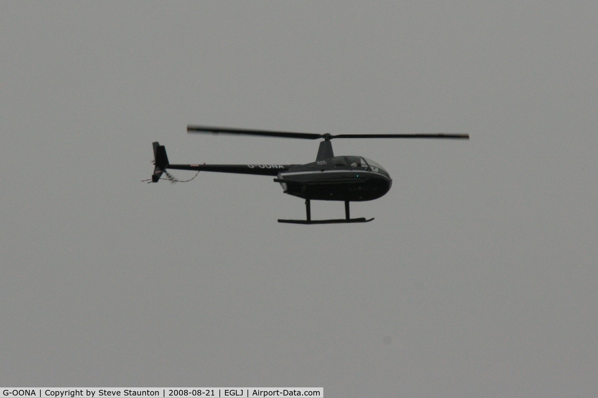 G-OONA, 2005 Robinson R44 Clipper II C/N 10907, Taken whilst over flying Chalgrove Airfield (EGLJ)