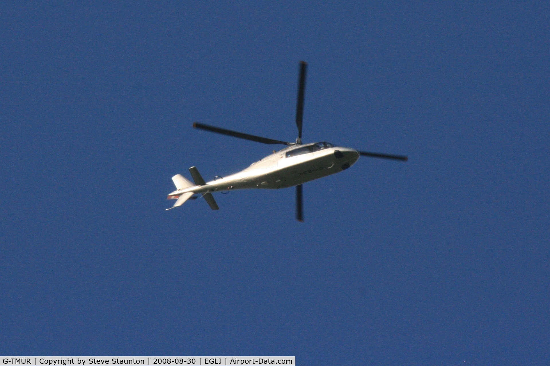 G-TMUR, 1985 Agusta A109A II C/N 7289, Taken whilst over flying Chalgrove Airfield (EGLJ)