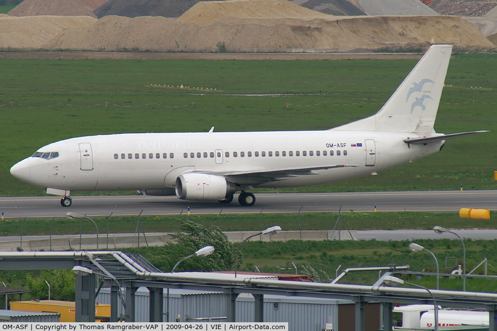 OM-ASF, 1986 Boeing 737-306 C/N 23544, Air Slovakia Boeing 737-300