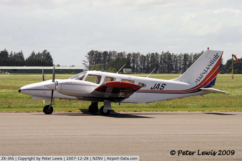 ZK-JAS, Piper PA-34-220T C/N 34-48010, Mainland Air Services Ltd., Mosgiel