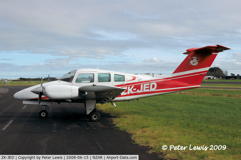 ZK-JED, Beech 76 Duchess C/N ME-386, Ardmore Flying School Ltd., Ardmore