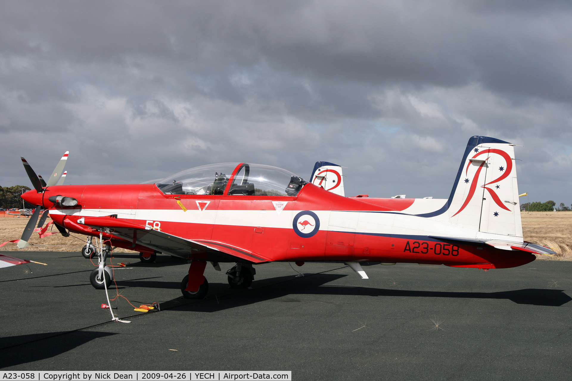 A23-058, Pilatus PC-9A C/N 558, YECH