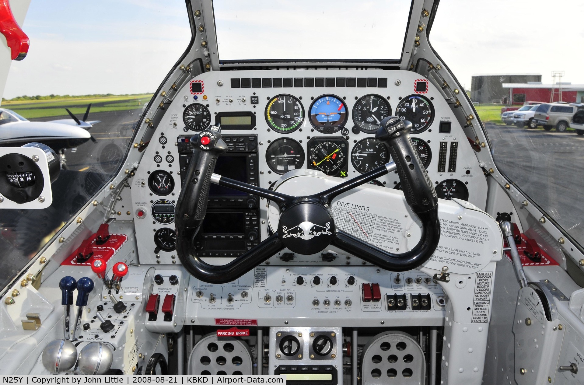 N25Y, 1944 Lockheed P-38L-5LO Lightning C/N AF44-53254, The Beautiful Cockpit rebuilt by Ezell Aviation (Great Job Folks)