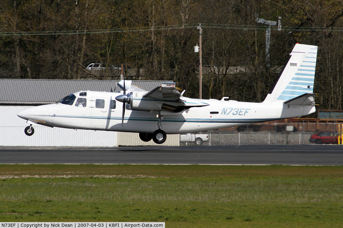 N73EF, 1979 Rockwell International 690C C/N 11617, KBFI