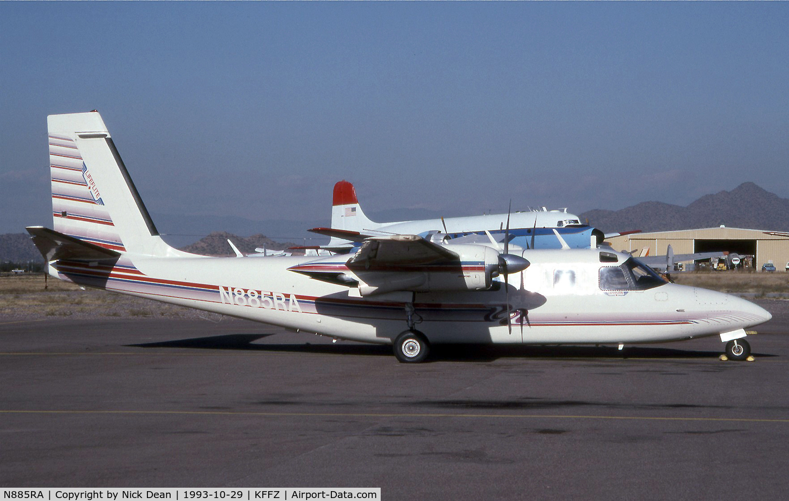 N885RA, 1972 Aero Commander 690 C/N 11012, KFFZ