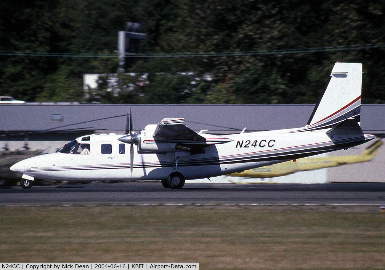 N24CC, 1974 Aero Commander 690A Turbo Commander C/N 11201, KBFI