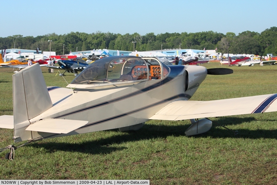 N30WW, 1994 Thorp T-18 Tiger C/N 1 (N30WW), Sun N Fun 2009 - Lakeland, Florida
