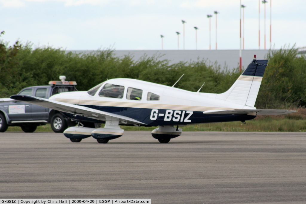 G-BSIZ, 1979 Piper PA-28-181 Cherokee Archer II C/N 28-7990377, privately owned