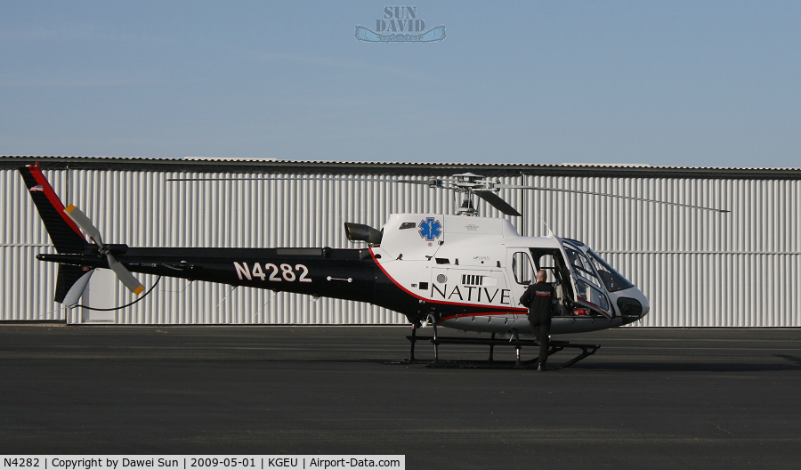 N4282, 2007 Eurocopter AS-350B-3 Ecureuil Ecureuil C/N 4282, KGEU